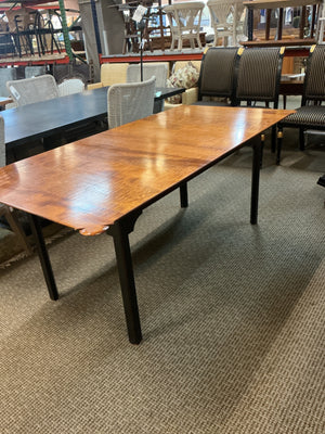 D R Dimes Tiger Maple Dining Table 35x72x30 
