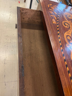 Italian Sorrento Style Marquetry Inlaid Sideboard 37 X 39 X 18