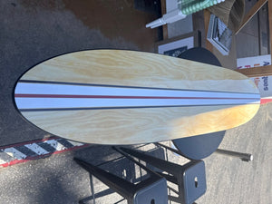 Creative Co-Op Surfboard Wall Art, 64 x 15 in