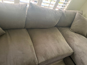 Jonathan Louis Sectional Sofa With  Chaise 9 ft x 6 ft
