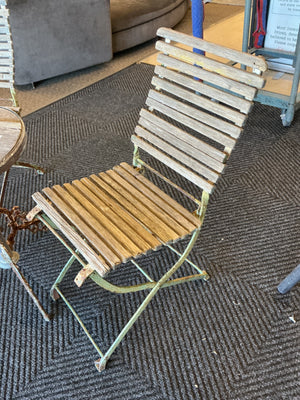 Wrought Iron Garden Table + 2 Chairs
