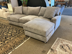 Jonathan Louis Sectional Sofa With  Chaise 9 ft x 6 ft