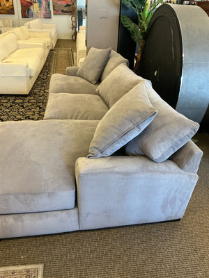 Jonathan Louis Sectional Sofa With  Chaise 9 ft x 6 ft