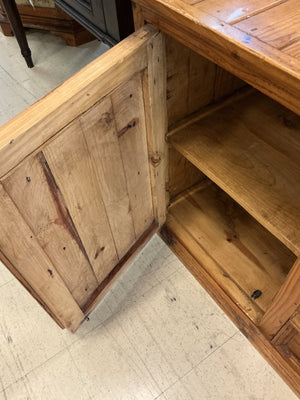 Rustic Pine Sideboard Cabinet  65x21x31