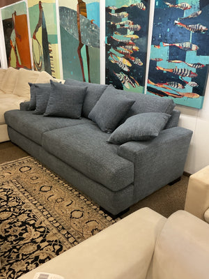 Living Spaces Nestle Queen Sleeper Sofa 98"W x 49"D x 37"H