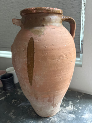 Terracotta pottery 17”x10” As-is