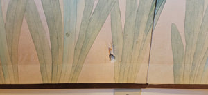 Green Oasis China 4 Panel Folding Screen 64x72