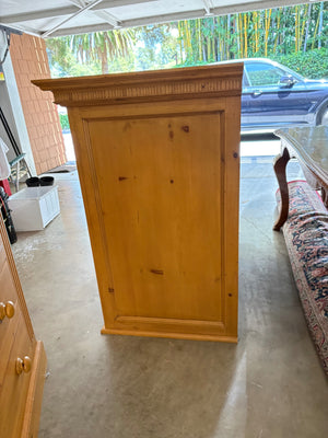 J P Milligan Solid Pine Cabinet 82x28x54