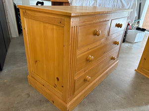 J P Milligan Solid Pine Cabinet 82x28x54