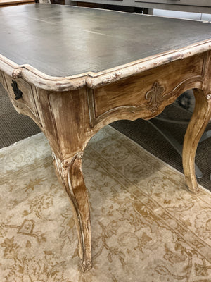 French Country Distressed Writing Desk 86x29x30
