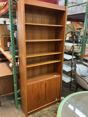 Danish Teak Bookcase 79x 33x11