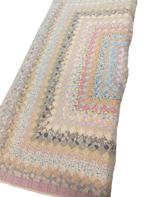 Handmade Quilt Bargello Pattern 80 x 65