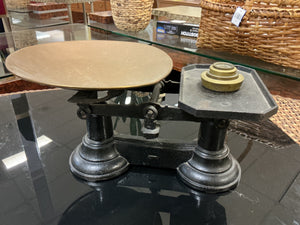Antique Edwardian Iron and Copper Scale