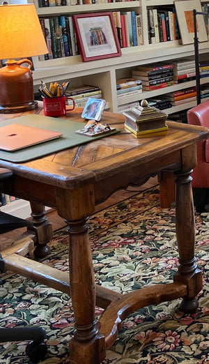 Wood Console Table with Drawer and Lower Shelf 45" W x 25" D x 30" H