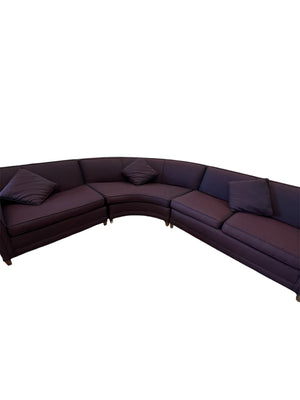 Vintage Custom Purple Sectional