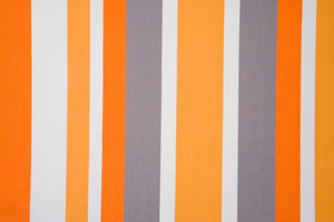 Bermuda Stripe - Tangerine