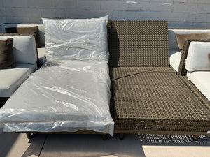 Janus et Cie Boxwood Collection Chase Lounge (Pair) Only 1 Cusion