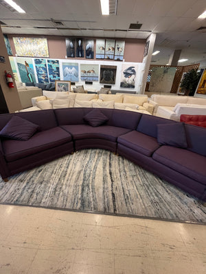 Vintage Custom Purple Sectional