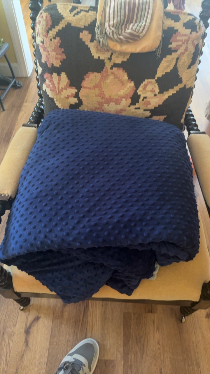 Navy Blue King/Queen Weighted Blanket