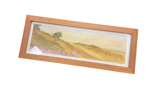 Watercolor Landscape by Eleanor E. Duncker (American, b. 1936) — 11" x 4"
