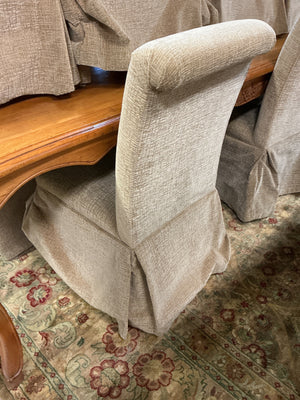 10 Fully Upholstered Parsons-Style Dining Chairs (set of 10)