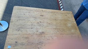 Antique, English Pine Desk  47 x 30 x 30