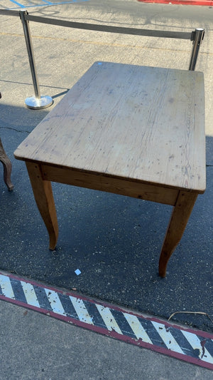 Antique, English Pine Desk  47 x 30 x 30