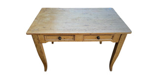 Antique, English Pine Desk  47 x 30 x 30