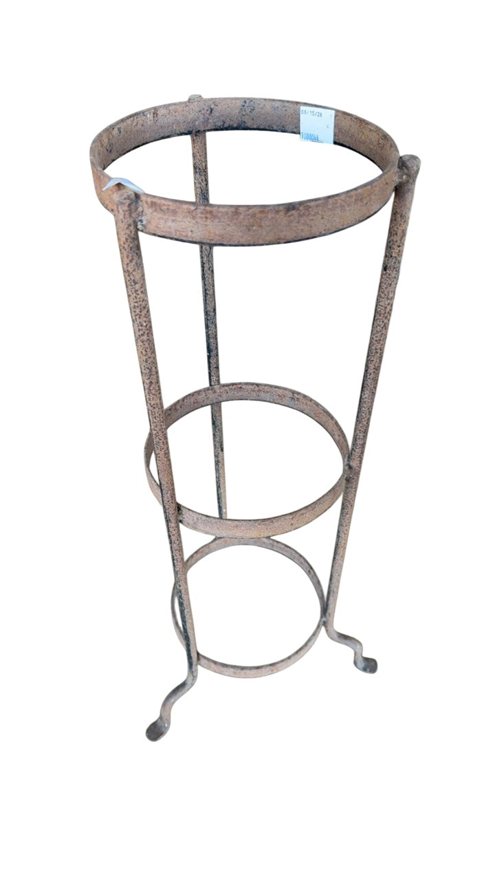 Wrought Iron Plant Stand  28“ x 16“