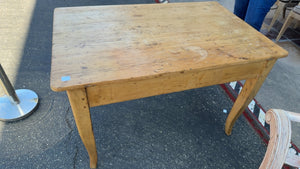 Antique, English Pine Desk  47 x 30 x 30