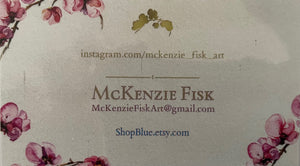  5 Animal & Child Watercolor Paintings by McKenzie Fisk