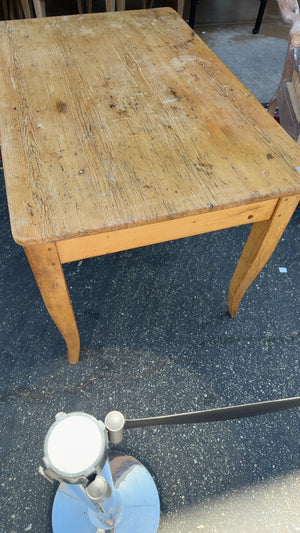 Antique, English Pine Desk  47 x 30 x 30