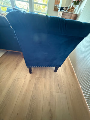 Blue Suede/velvet?