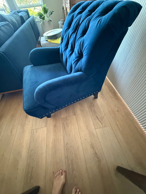 Blue Suede/velvet?