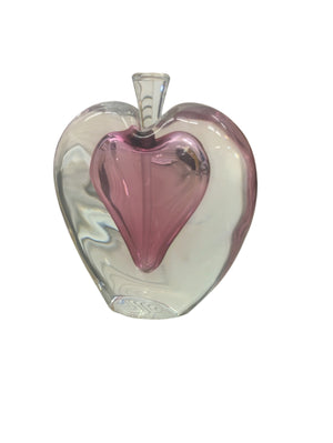 Zellique Studios Hand Blown Glass Perfume Bottle Signed by Joseph Morel 1986