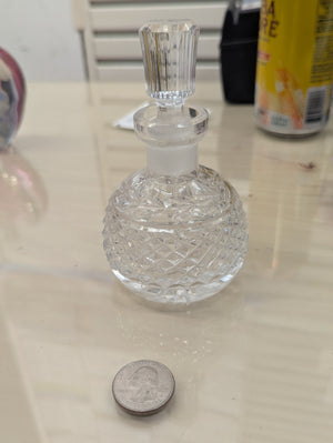 Waterford Crystal Glandore Round Perfume Bottle