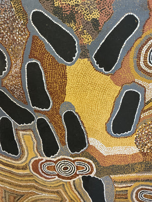  Original Aboriginal Canvas Painting  54 x 54