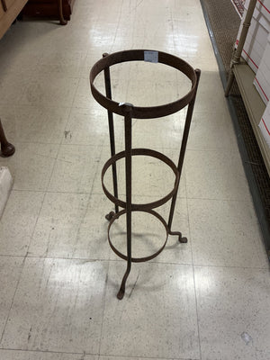 Wrought Iron Plant Stand  28“ x 16“