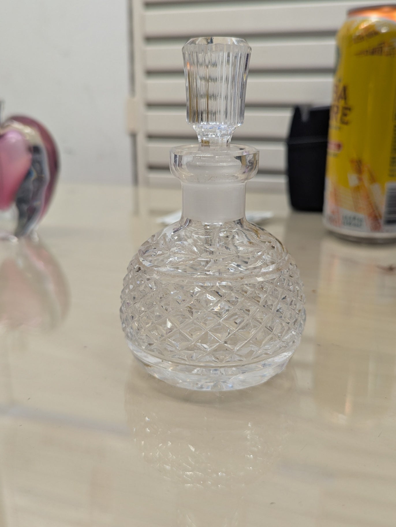 Waterford Crystal Glandore Round Perfume Bottle