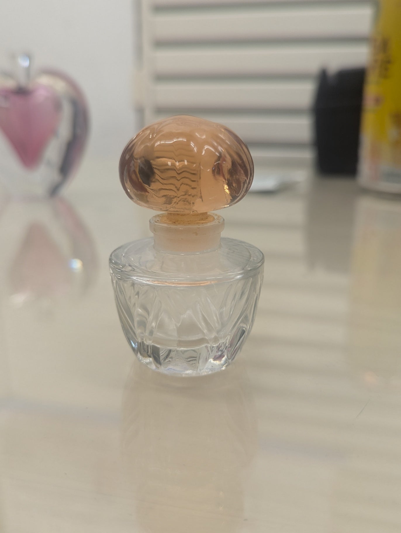 Fabergé 4ml Glass Perfume Bottle Fleurs Du Monde 1960s