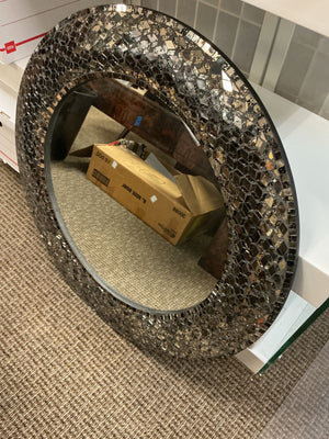 Pier 1 Avalan 32" Round Mirror