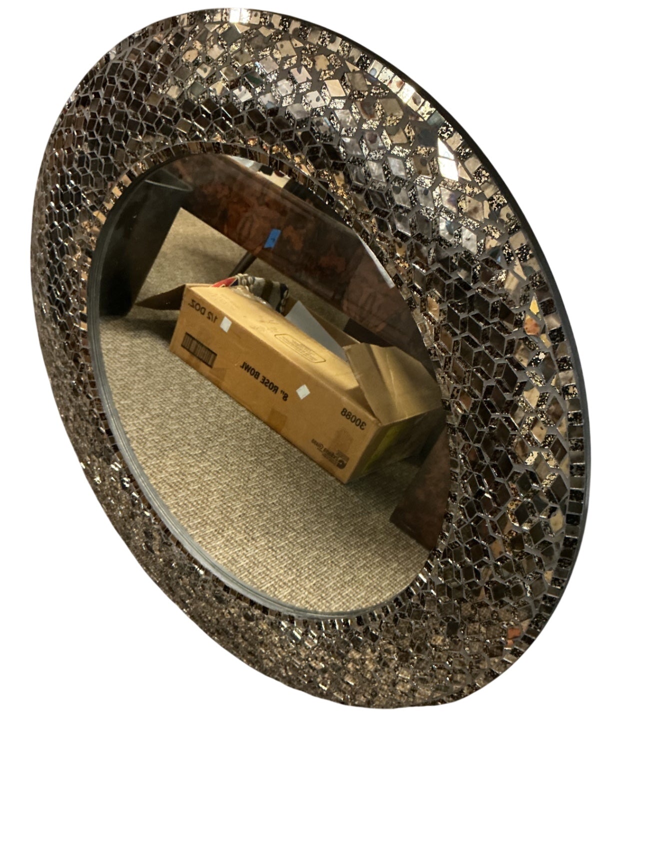 Pier 1 Avalan 32" Round Mirror