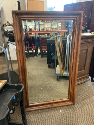 Reclaimed Teak Wood Rustic Frame Mirror – 36" x 60"