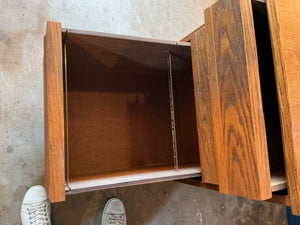 Oak 3 Drawer Cabinet