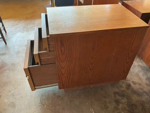 Oak 3 Drawer Cabinet