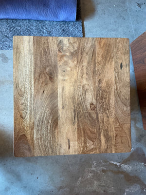 Wood Anton Accent Table 15x15x20