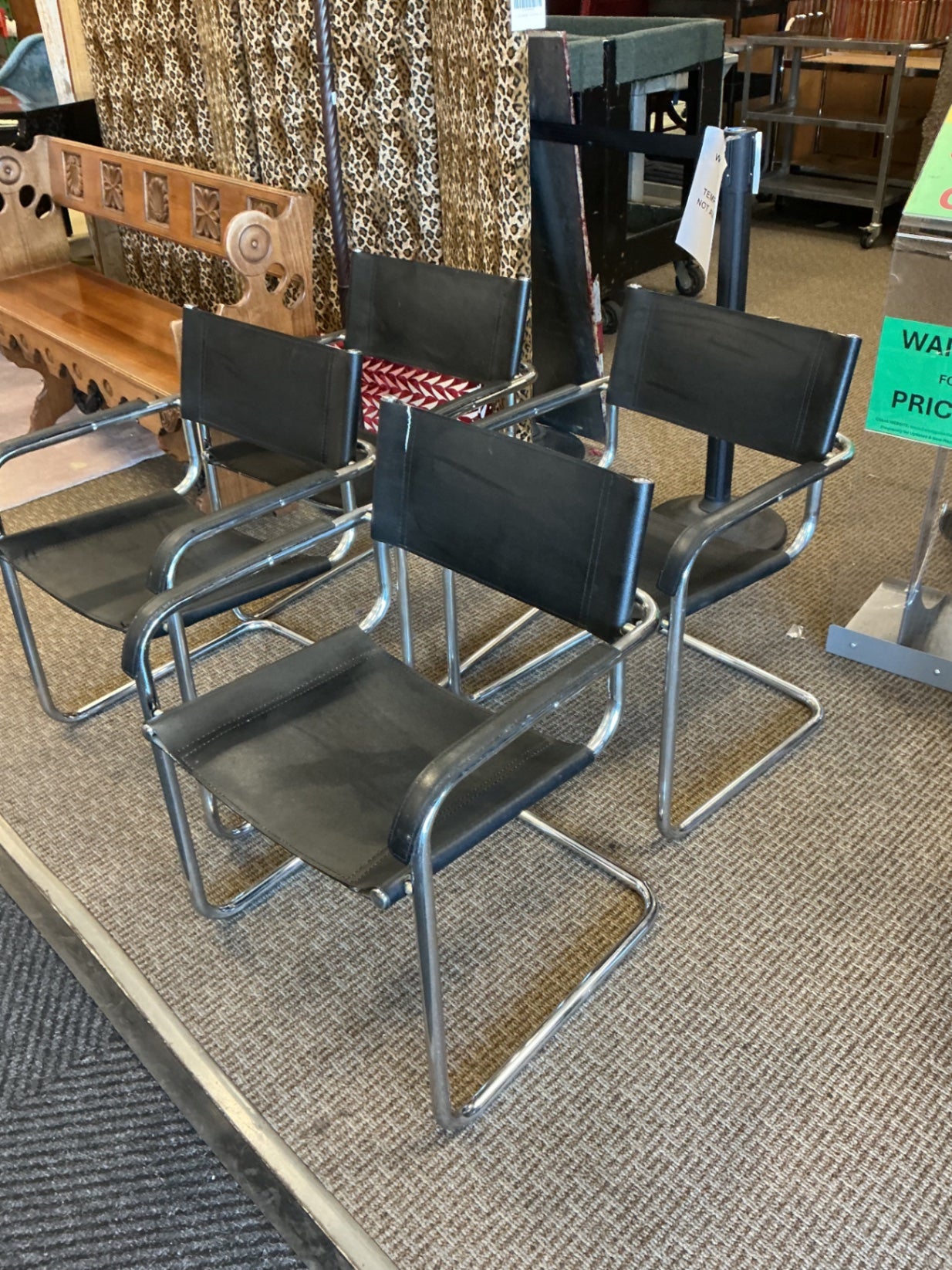 Breuer Style Dining Chairs (Set of 4)