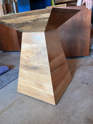 Wood Anton Accent Table 15x15x20