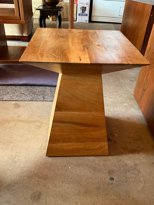 Wood Anton Accent Table 15x15x20