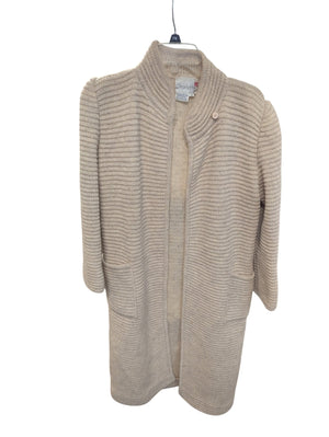 Charlotte Long Cardigan Shetland Wool Small